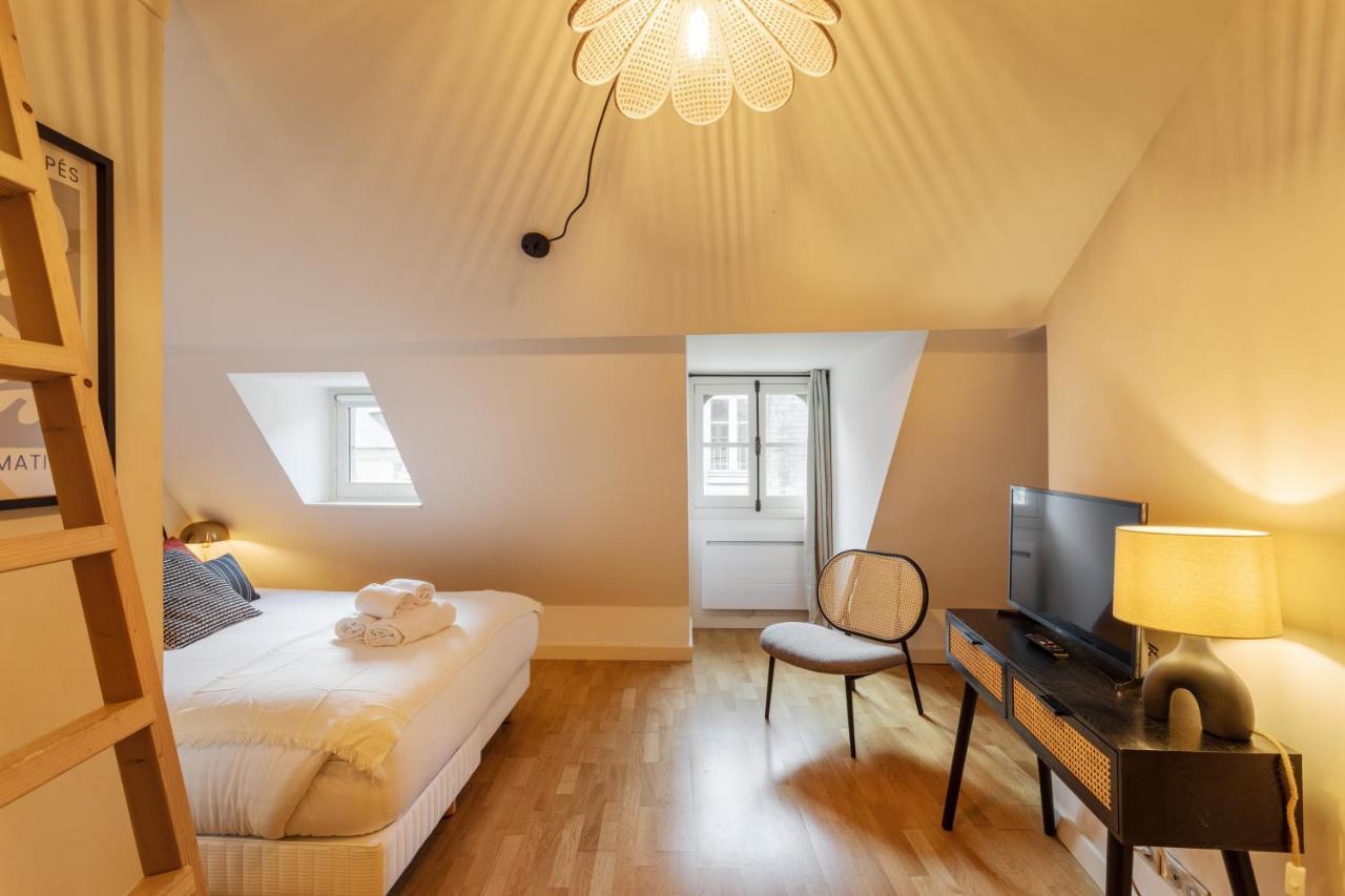 La Tourelle & L'Honore - 2 Appartements Dans Le Centre Historique De Rennes Esterno foto